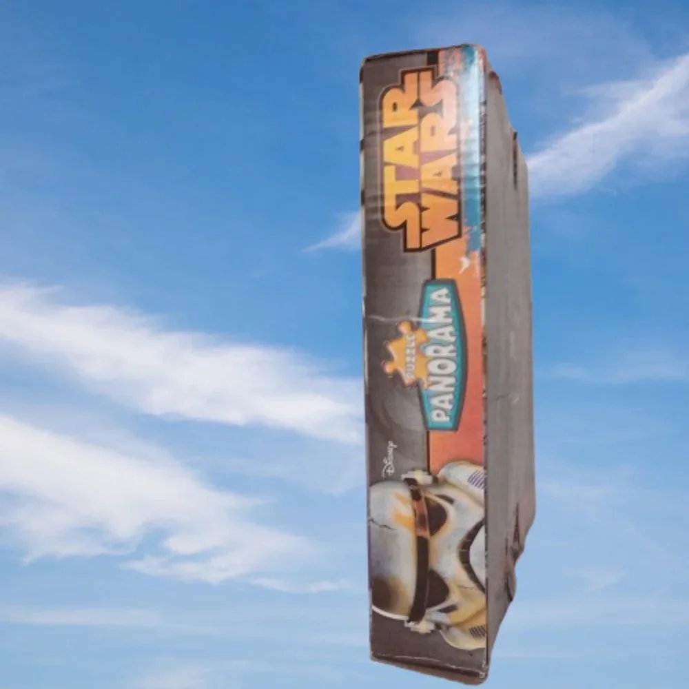 1 of 3 Star Wars Panorama Puzzle Inner Bag is Sealed Box Has Been Opened